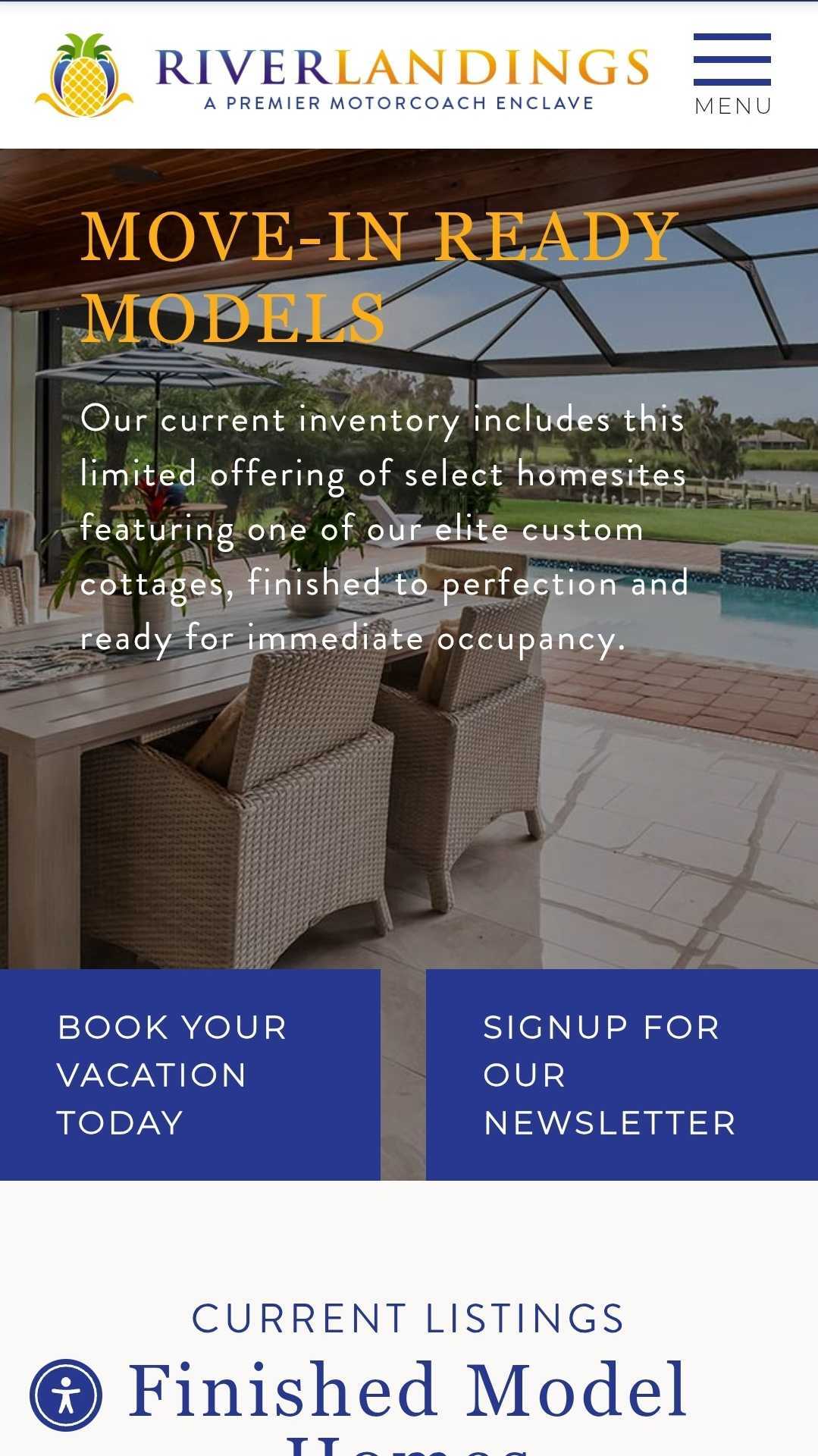 Riverlandings App screenshot